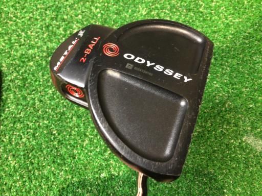 中古】 オデッセイ METAL-X 2・BALL 33インチ パター PT