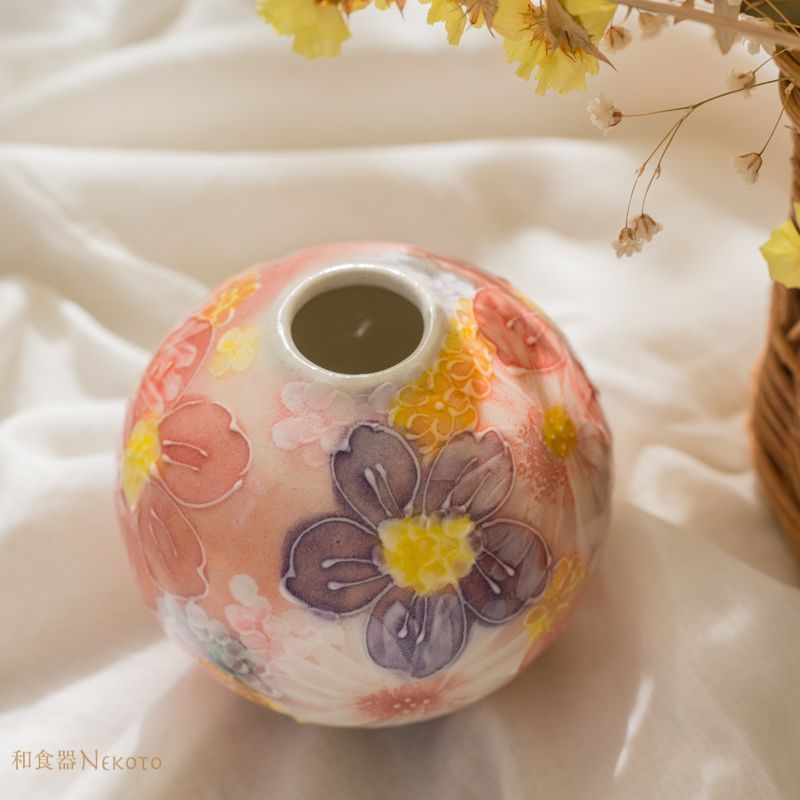 レア 新品未使用 工房ゆずりは 傘立て 大きい花瓶 瀬戸焼