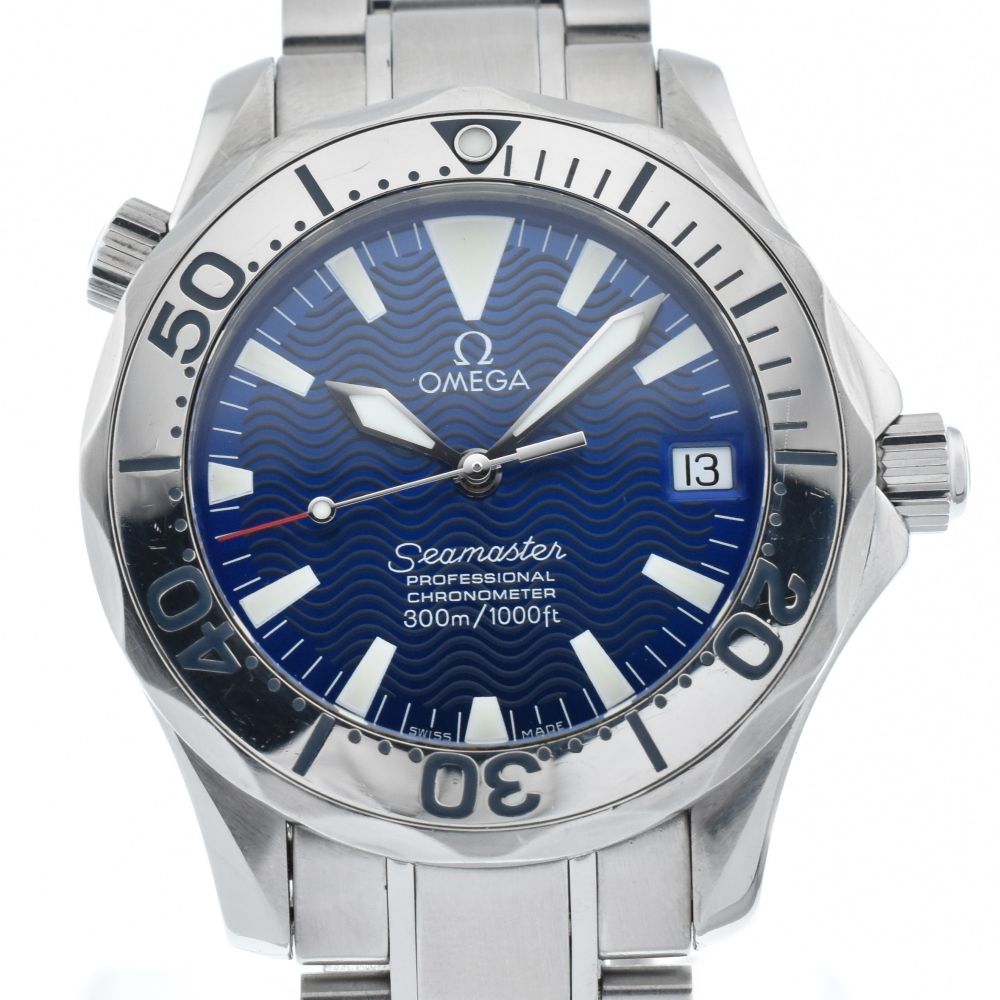 オメガ OMEGA 2253.80 シーマスター プロフェッショナル 300M デイト 自動巻き ボーイズ良品 A#135066