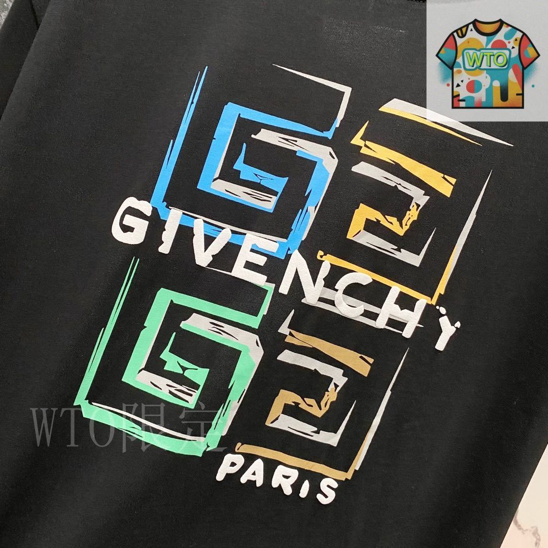 今日特価】GIVENCHY カラフルロゴ T シャツ-3 - メルカリ
