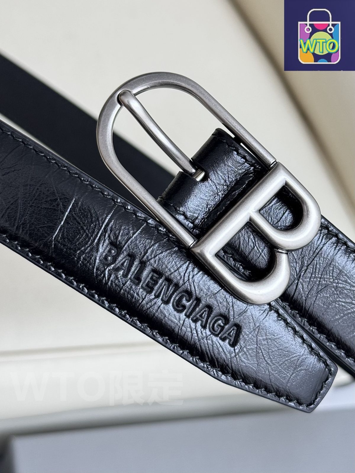 今日特価】Balenciaga バレンシアガ レザーベルト-1 - メルカリ