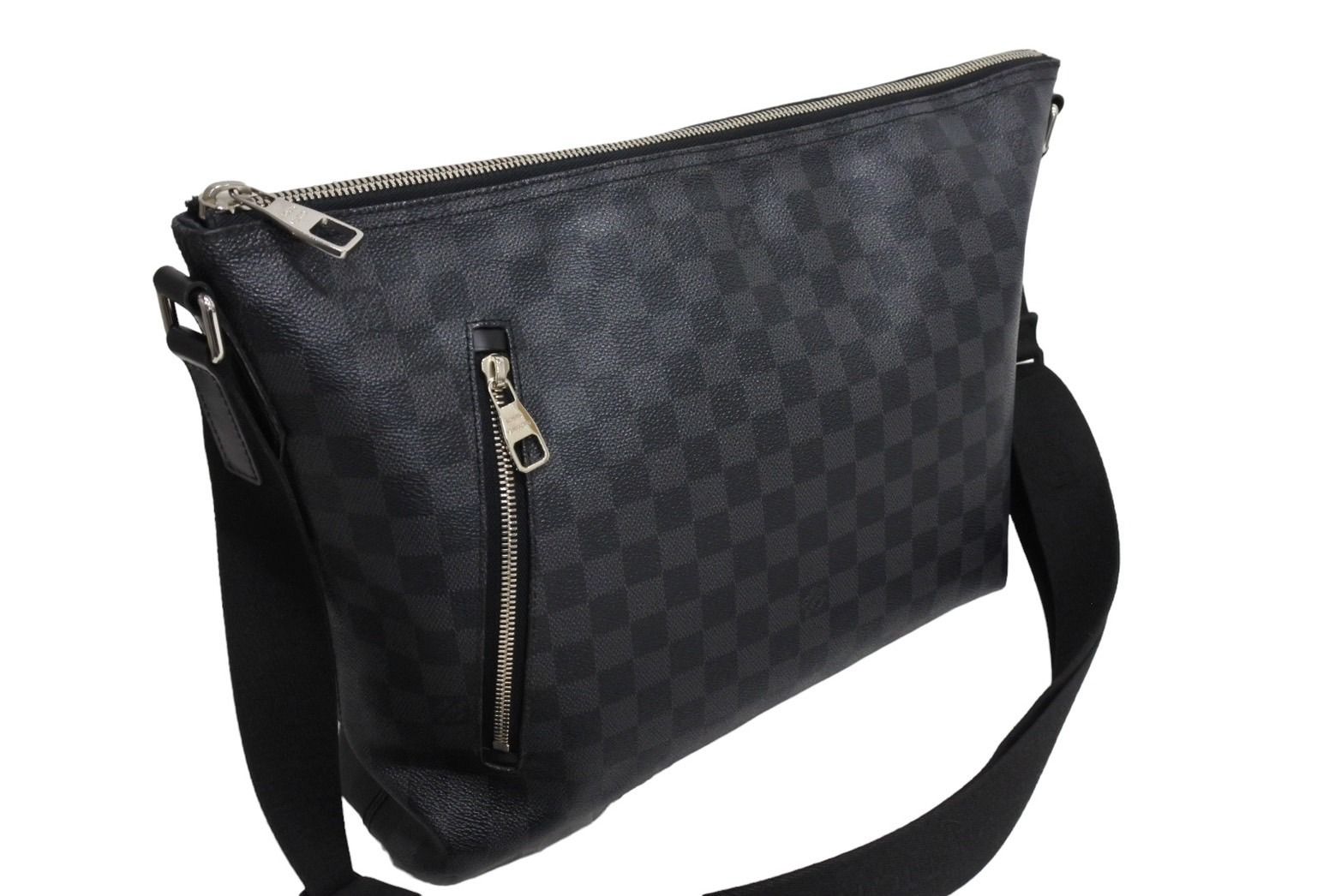 LouisVuitton ルイヴィトン ミックMM ショルダーバッグ N41106 ダミエグラフィット ブラック シルバー金具 美品 中古 66050  - メルカリ