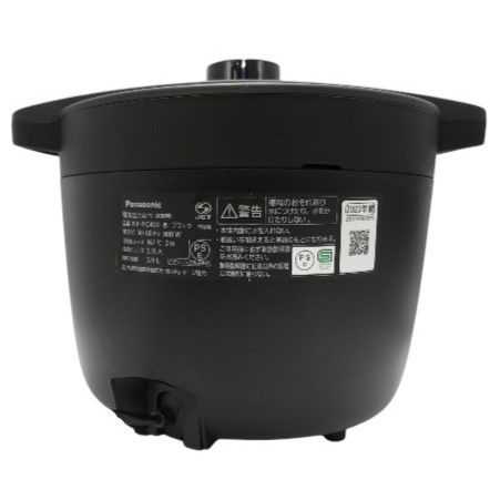 Panasonic 電気圧力鍋NF-PC400-K ブラック 新品未使用品 Panasonic パナソニック 電気圧力鍋 多彩な自動調理メニュー NF