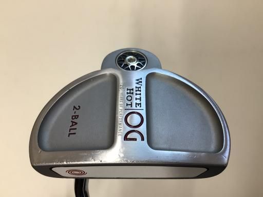 ODYSSEY WHITE STEEL BLADE-2 2ボールパター V054 ODYSSEY ゴルフ