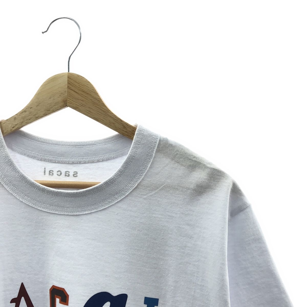 新品】 sacai / サカイ | 2025SS | sacai T-Shirt / ロゴ カットソー