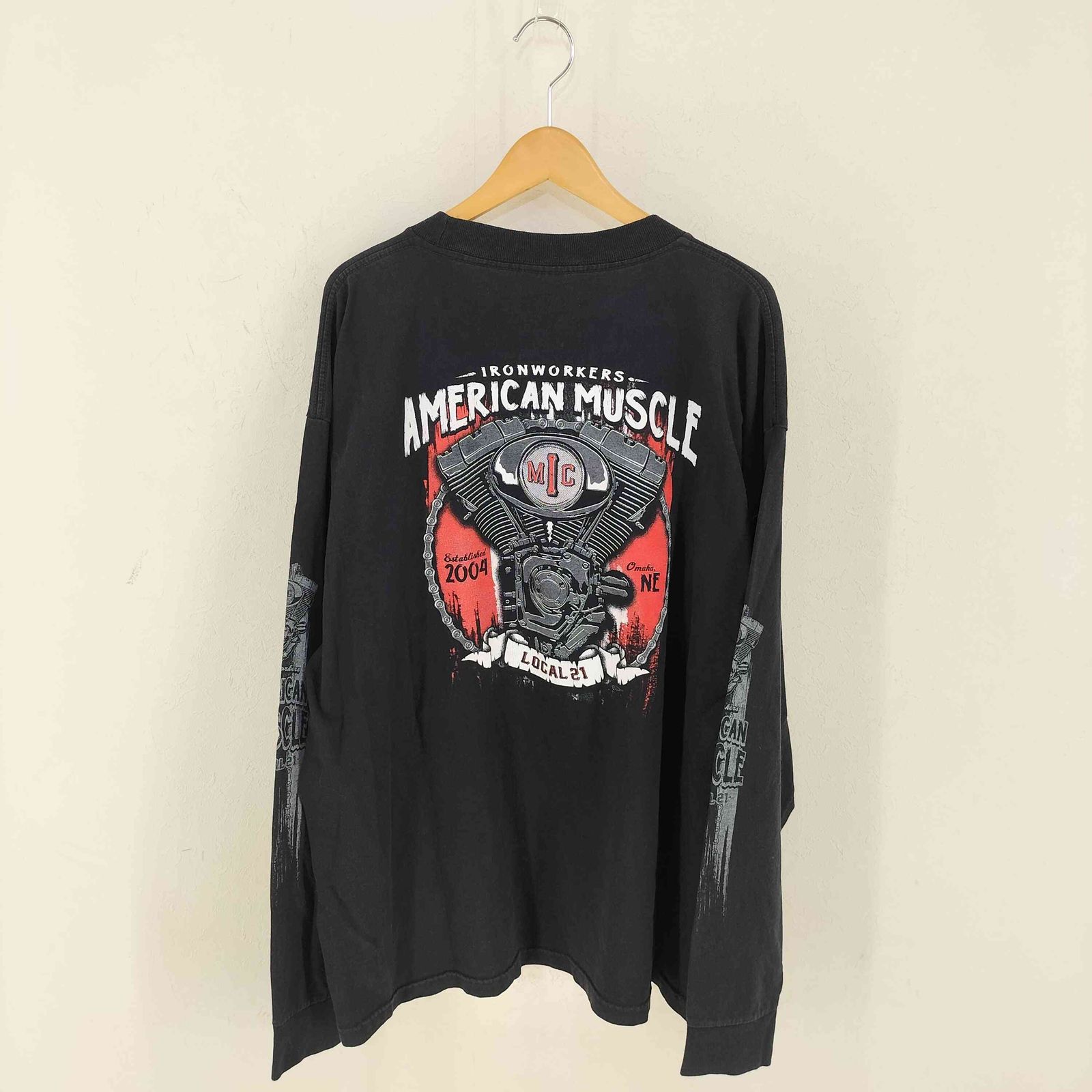 ALLEN STONE The APART Tour Tシャツ サイズXL ベイサイド BAYSIDE 00s 2004 USA製 AMERICAN MUSCLE 両面