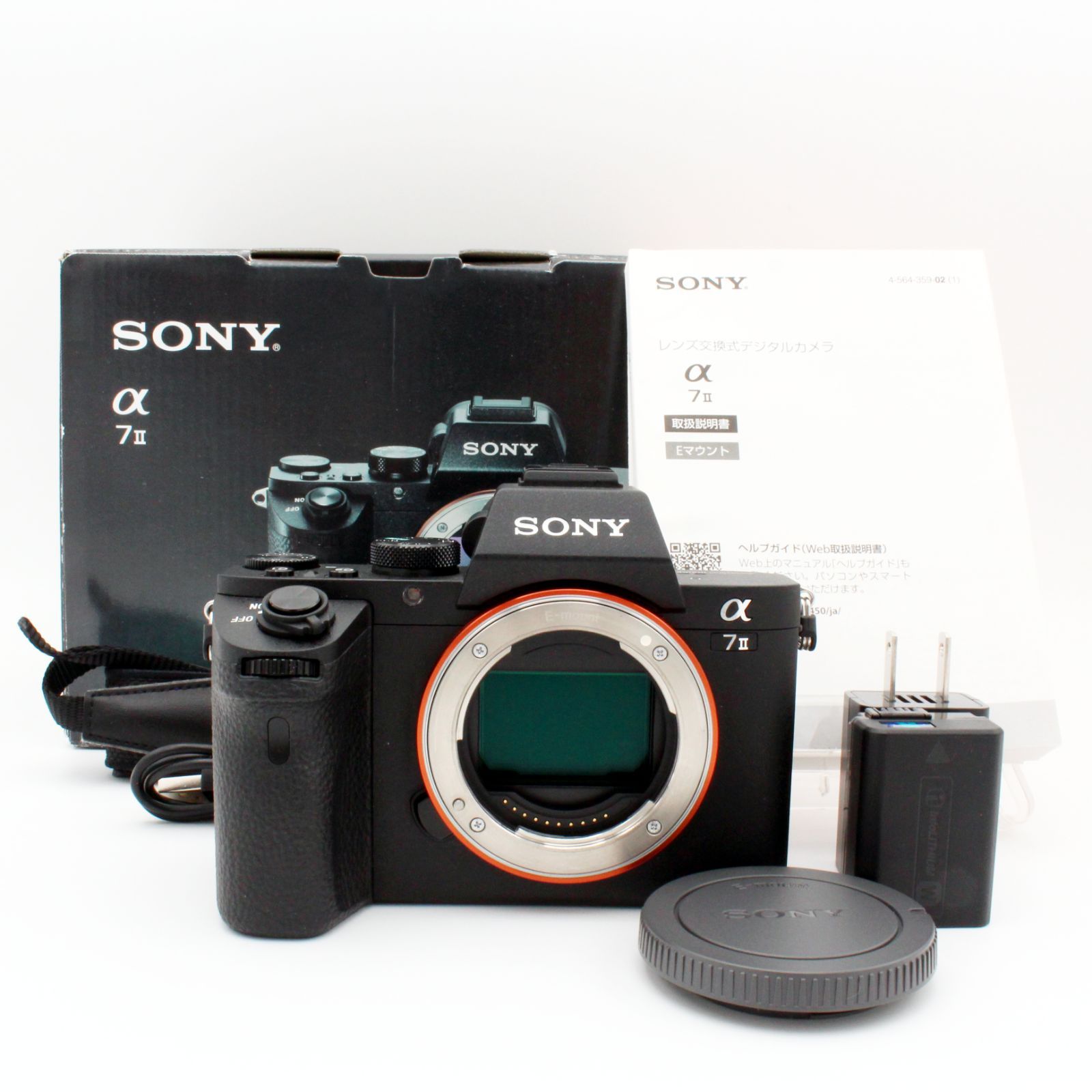 わずかシャッター数2201枚【新品級】SONY α7II ボディ ILCE-7M2