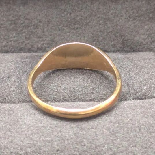 ヴィンテージ 10K G.Fシグネットリング サイズ12号 イニシャルN N