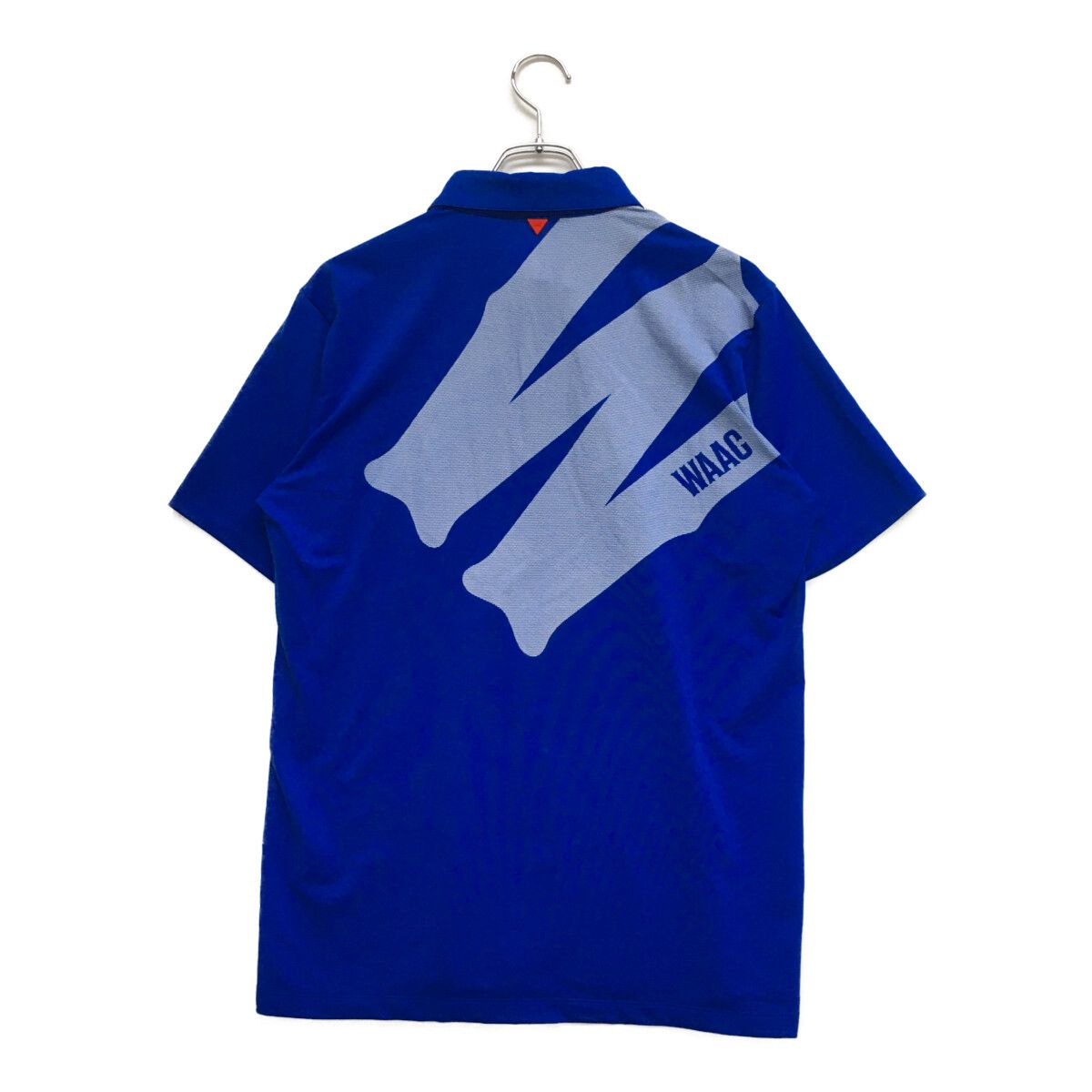 中古 メンズ ワック WAAC 半袖ポロシャツ 2(M) 青 ブルー