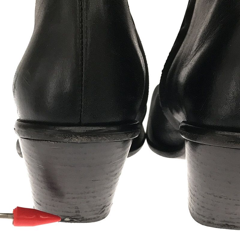 UNTISHOLD / アンチショルド | Naty -5 Leather レザー ショート