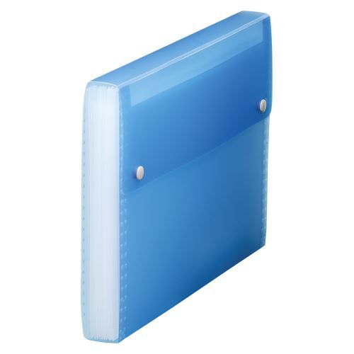 （まとめ買い）キングジム シンプリーズドキュメントF(透明) 青 2288TSPｱｵ 【5冊セット】
