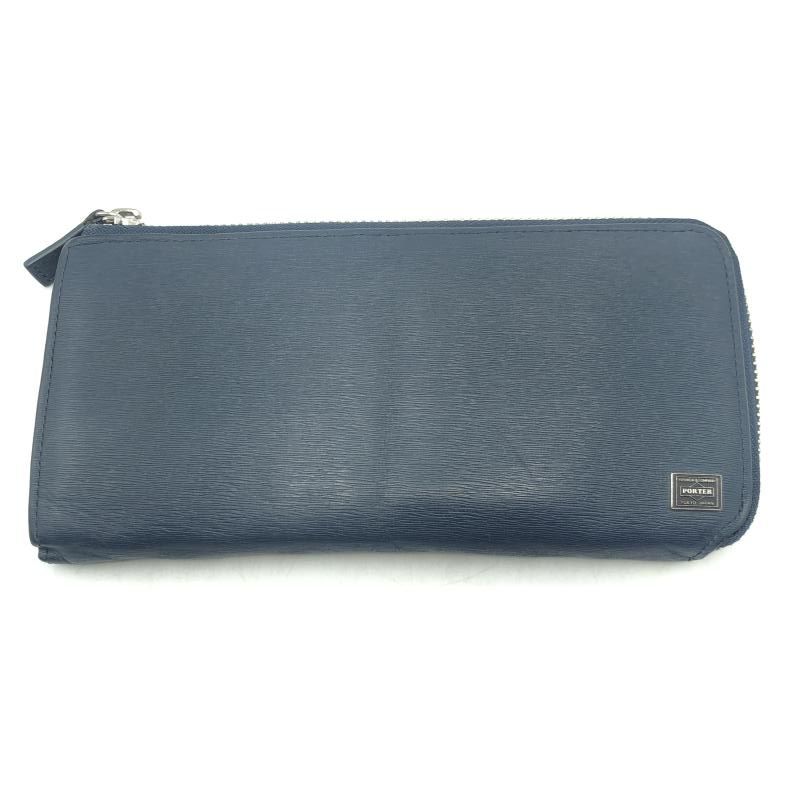 PORTER CURRENT LONG WALLET ネイビー ▲状態考慮 ポーター 17 240017727490