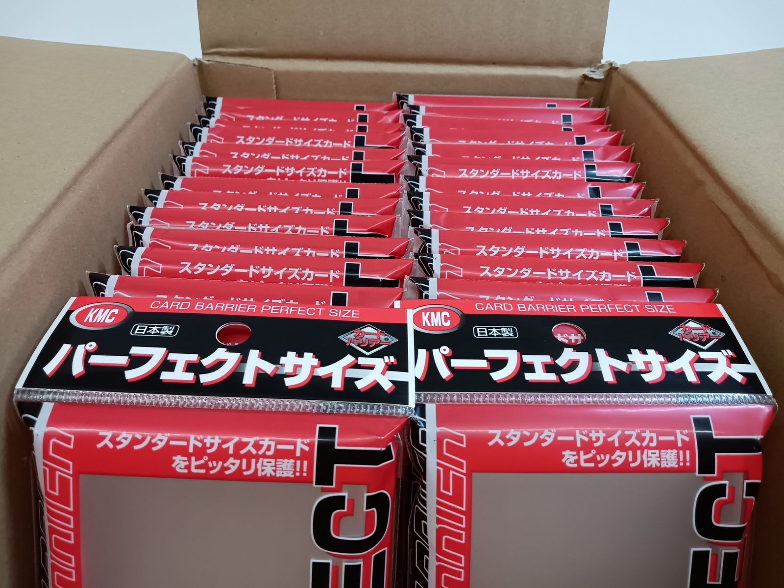 KMC カードバリアー100 パーフェクトサイズ 100枚入り 30パック