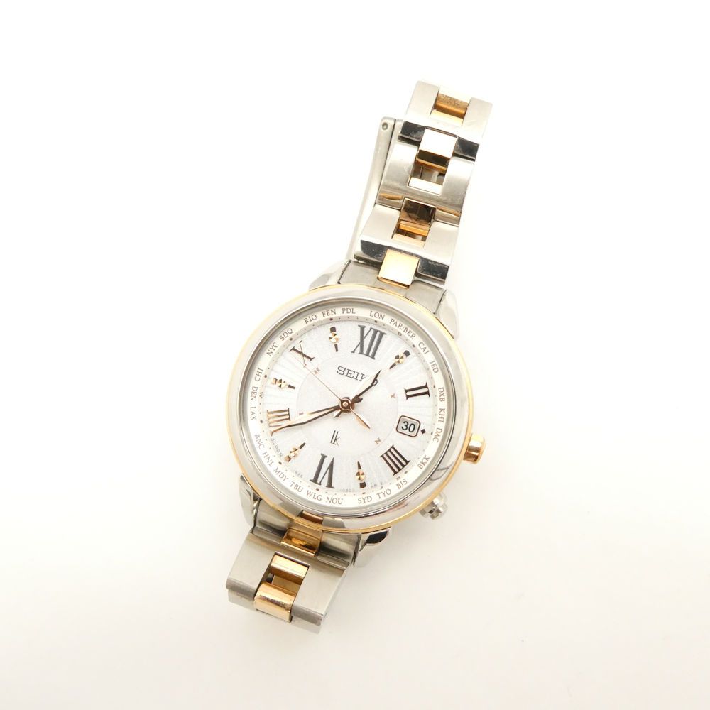 SEIKO セイコー 1B25-0AP0 ルキア 腕時計 ソーラー レディース AM7201