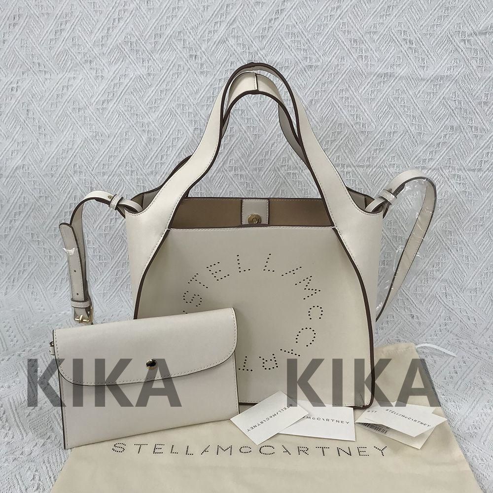 新品、ステラロゴ Stella McCartney ステラマッカートニー   ショルダーバッグ