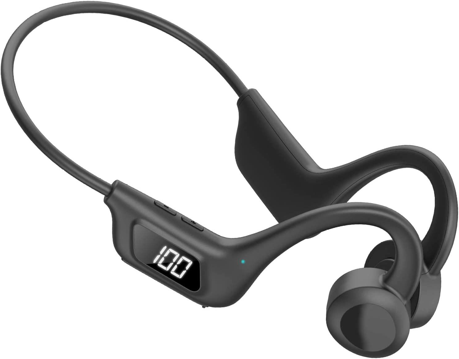 骨伝導イヤホン Bluetooth5.3 ワイヤレス【2023業界新登場+LED 
