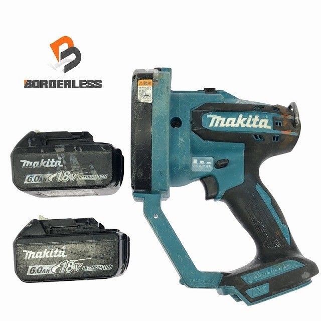 品 makita マキタ 14.4V|18V 充電式全ネジカッター SC102D バッテリー2個 18V 6.0Ah