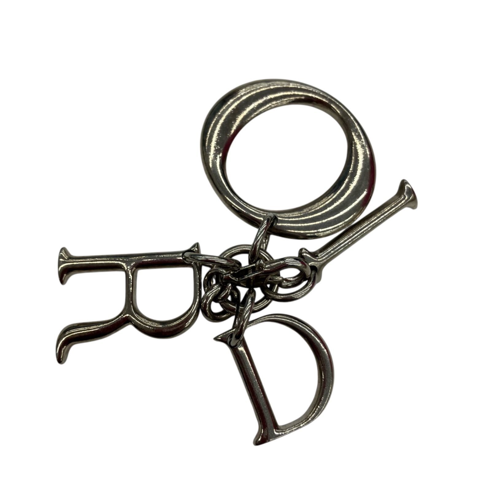 希少　Christian Dior シルバー925 ツインボールキーリング 希少 Christian Dior シルバー925 ツインボールキーリング 希少