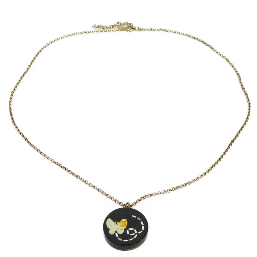 CHANEL シャネル ラウンド バタフライ ココマーク 蝶 07P ロング