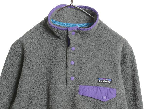 なクーポン配布中! パタゴニア ライトウェイト シンチラ スナップT レディース S 14年製 フリース プルオーバー ジャケット ブルゾン アウトドア ジャンパー