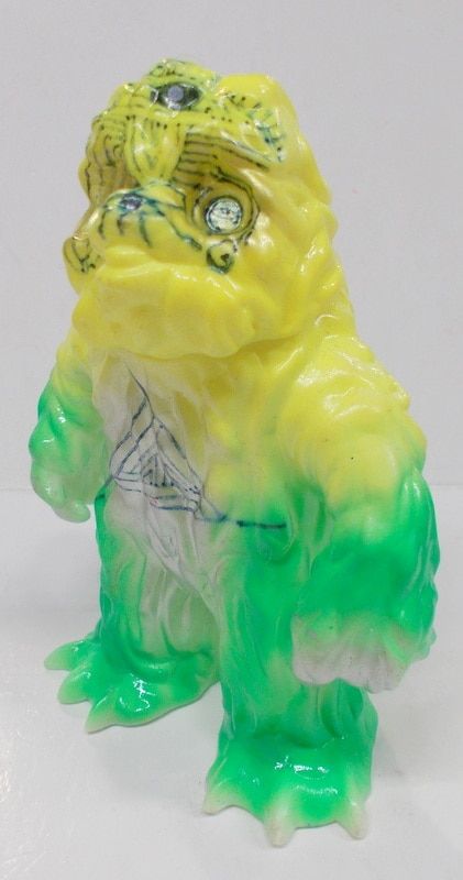 GARGAMEL Bwana Spoons ERファンシーヘアカット KATOPE CUSTOM 白成型/黄/緑