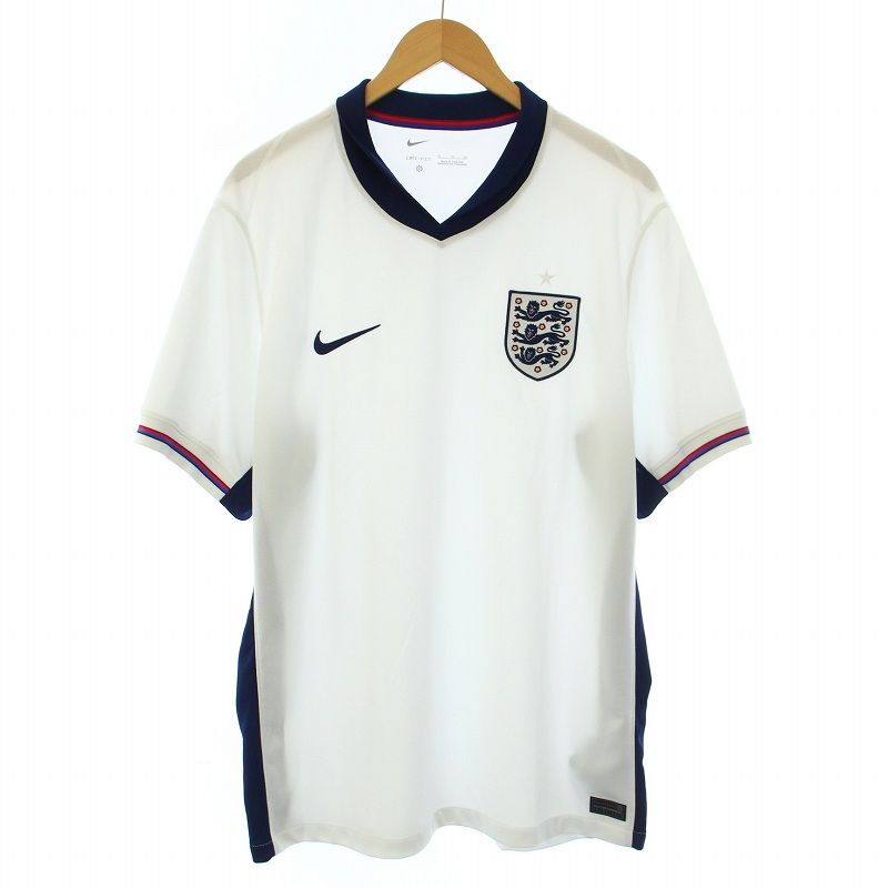 ナイキ NIKE イングランド代表 2024 ホーム 半袖レプリカユニフォーム カットソー サッカー XL 白 ホワイト FJ4285-100 /DK