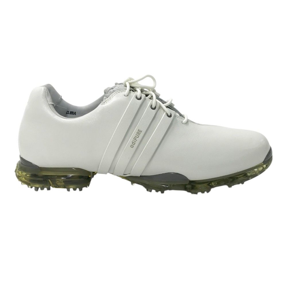 ADIDAS GOLF アディダスゴルフ 816219 ゴルフシューズ PURE  ホワイト系 25.5 [240101430666] ゴルフウェア メンズ ストスト ADIDAS GOLF アディダスゴルフ 816219 ゴルフシューズ PURE