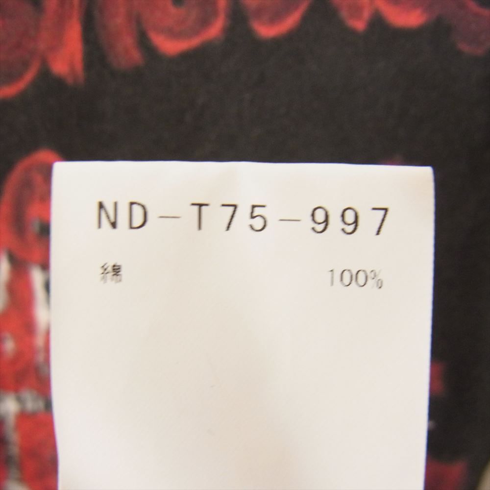 Yohji Yamamoto ヨウジヤマモト Ｔシャツ ND-T75-997 B Yohji Yamamoto PRINT T A 朝倉優佳 山本耀司メッセージ 半袖 Tシャツ ホワイト系 2【中古】 Yohji Yamamoto ヨウジヤマモト Tシャツ ND-T75-997 B Yohji Yamamoto