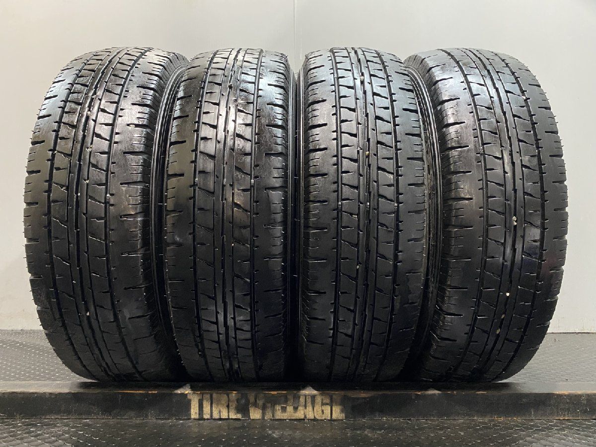 DUNLOP ENASAVE VAN01 195 70R15 106 104L LT 15インチ ライトトラック用 夏タイヤ 4本 22年製 バリ溝 カムロード ダイナ等 KTK623