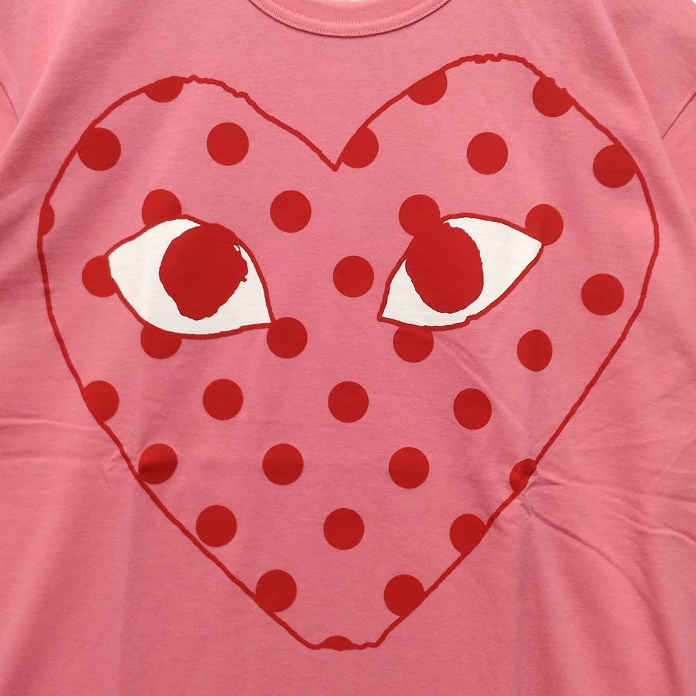 PLAY COMME DES GARCONS プレイコムデギャルソン ポルカドットハート
