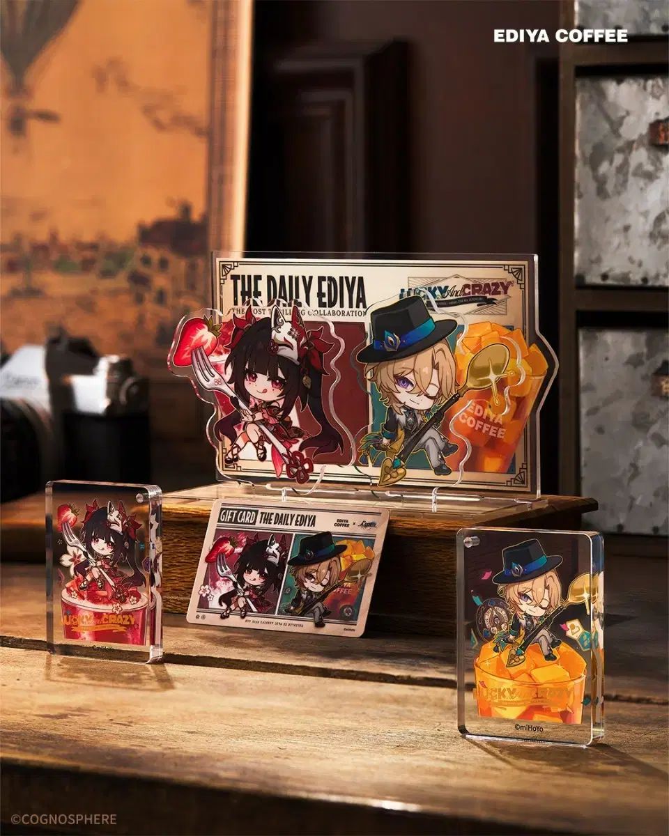 崩壊スターレイル EDIYA 海外限定 アクリルスタンド キーホルダーセット 崩壊スターレイル EDIYA 海外限定アクリルスタンドキーホルダー