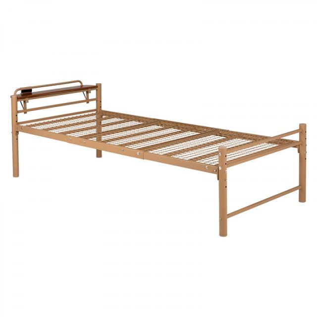 萩原 Hagihara KH-3961S-LT 宮棚付きシングルロングベッド 新生活 インテリア 家具おしゃれ