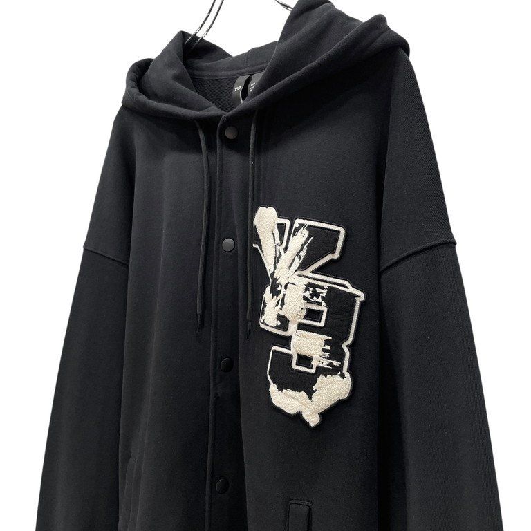 高感度ショップで2023年売れたブランド Y-3 23AW GFX FT HOODIE レタードボタンアップスウェット トップス