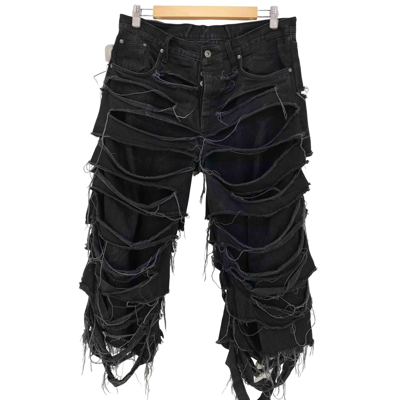 ユーズドフルギ USED古着 PARADOXE PARIS REAPER SHORTS BAGGY BLACK 