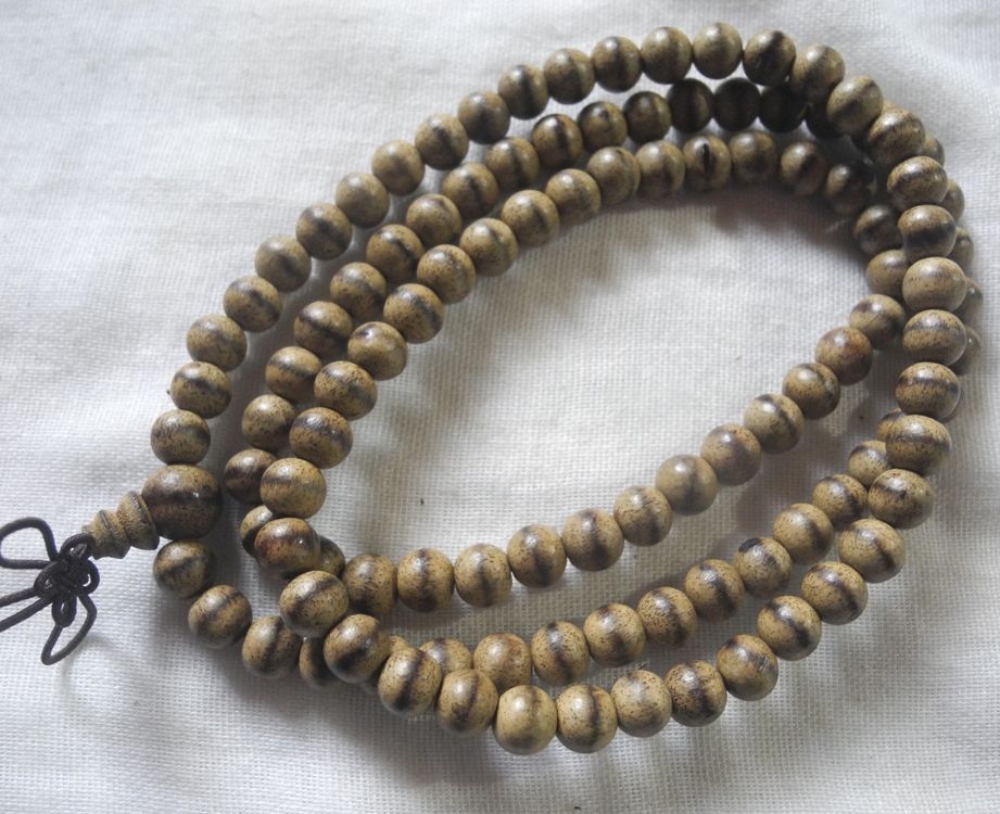 ベトナム産 香木 花沈香 沈香 ブレスレット 数珠 本物 14g 仏具 伽羅