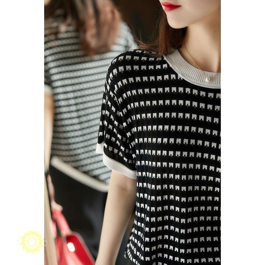 通勤 ゆったりTシャ