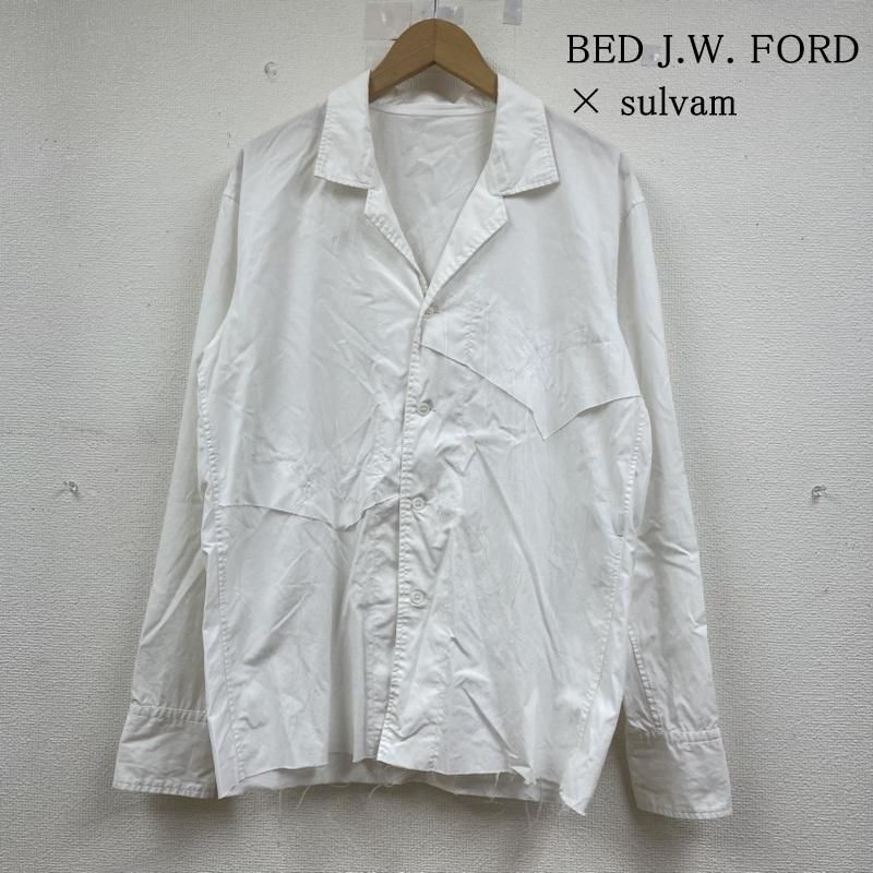 BED J.W. FORD × sulvam カットオフ オープンカラーシャツ BED J.W. FORD×sulvam（ベットフォード サルバム） カットオフ