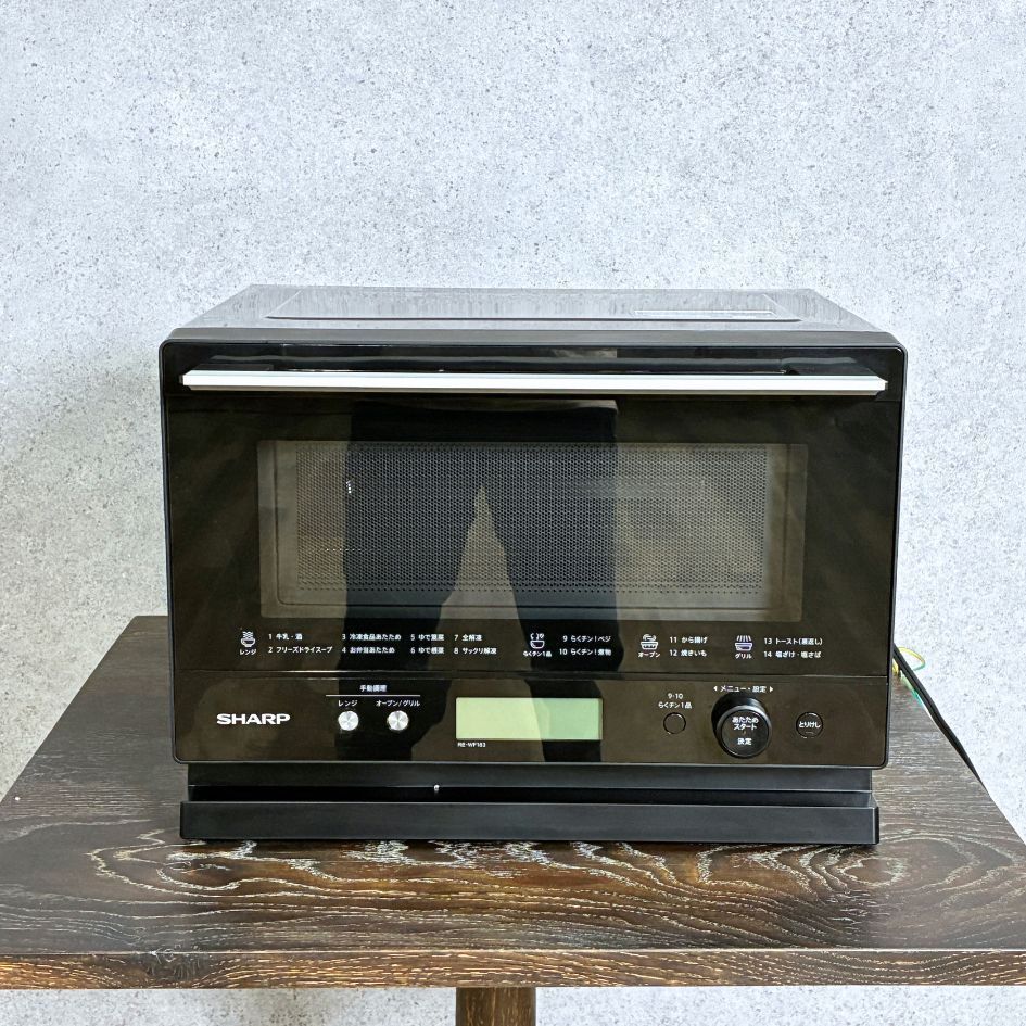 SHARP オーブンレンジ RE-WF183 BLACK 製