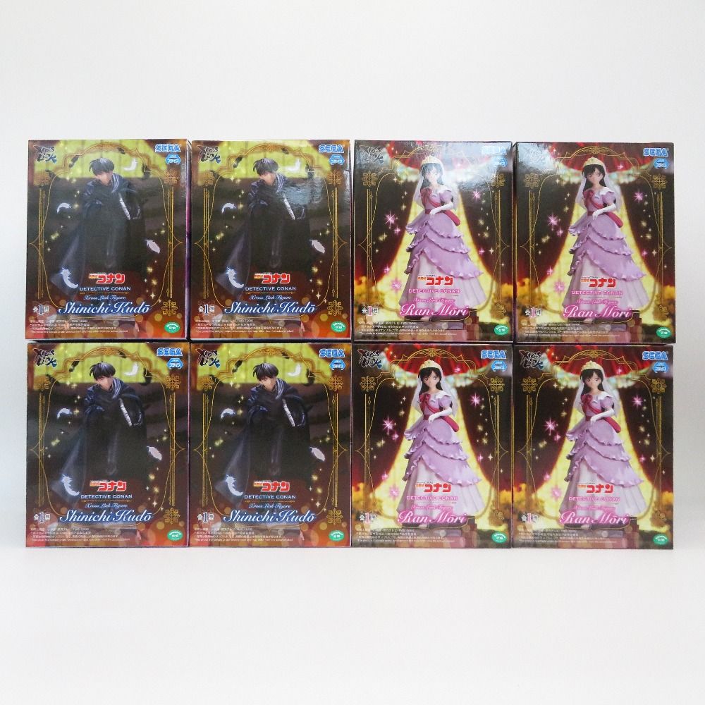 名探偵コナン　Xross Link　毛利蘭　工藤新一　フィギュア　8個セット Amazon.co.jp: 工藤新一 & 毛利蘭 フィギュア 名探偵'コナン