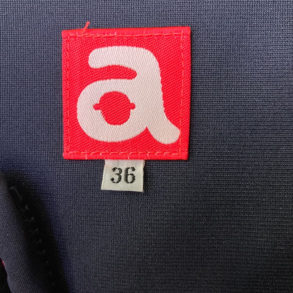 ジップワンピース ブラック系