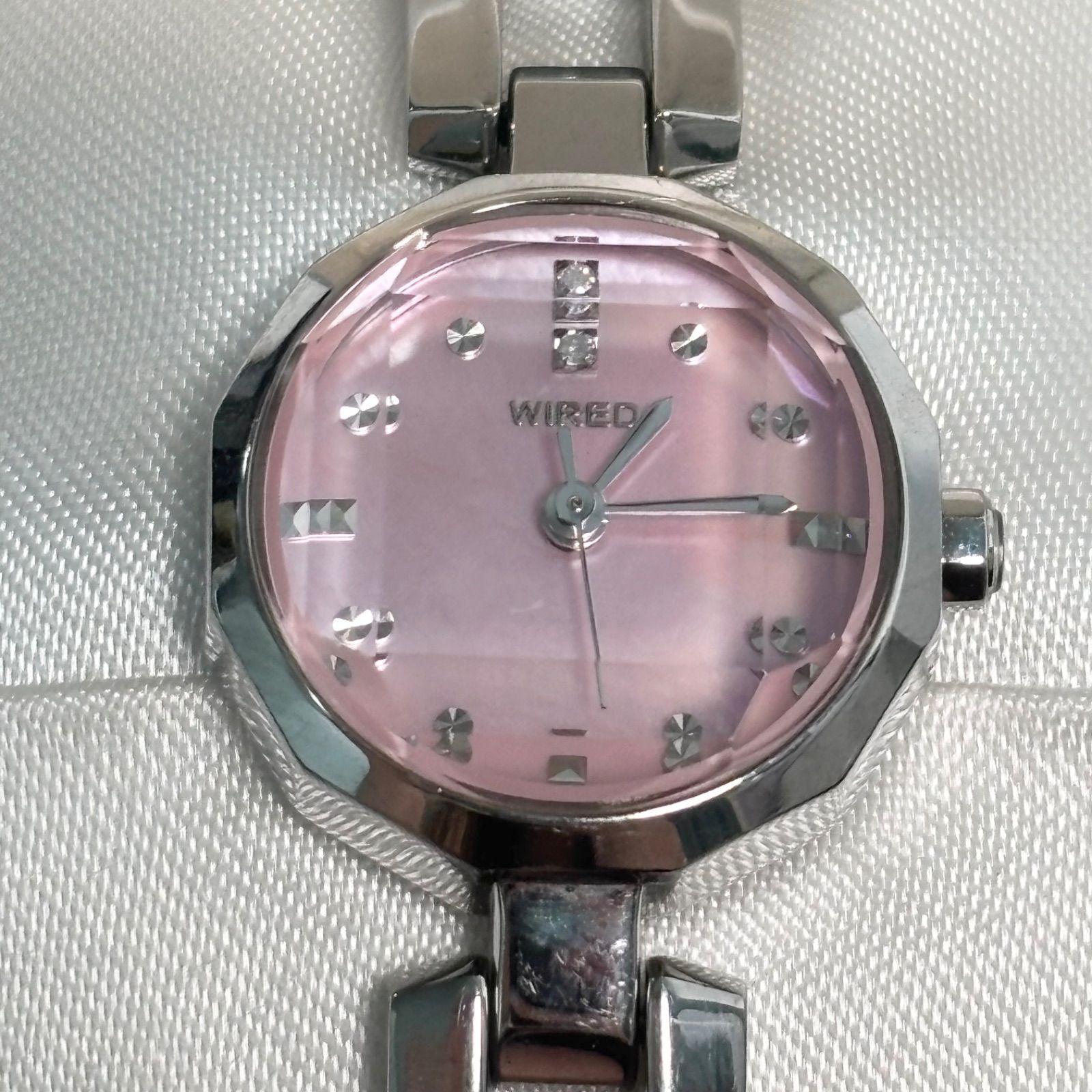 SEIKO シルバー ピンク文字盤 腕時計 楽天市場】SEIKO（文字盤カラーピンク）（メンズ腕時計｜腕時計