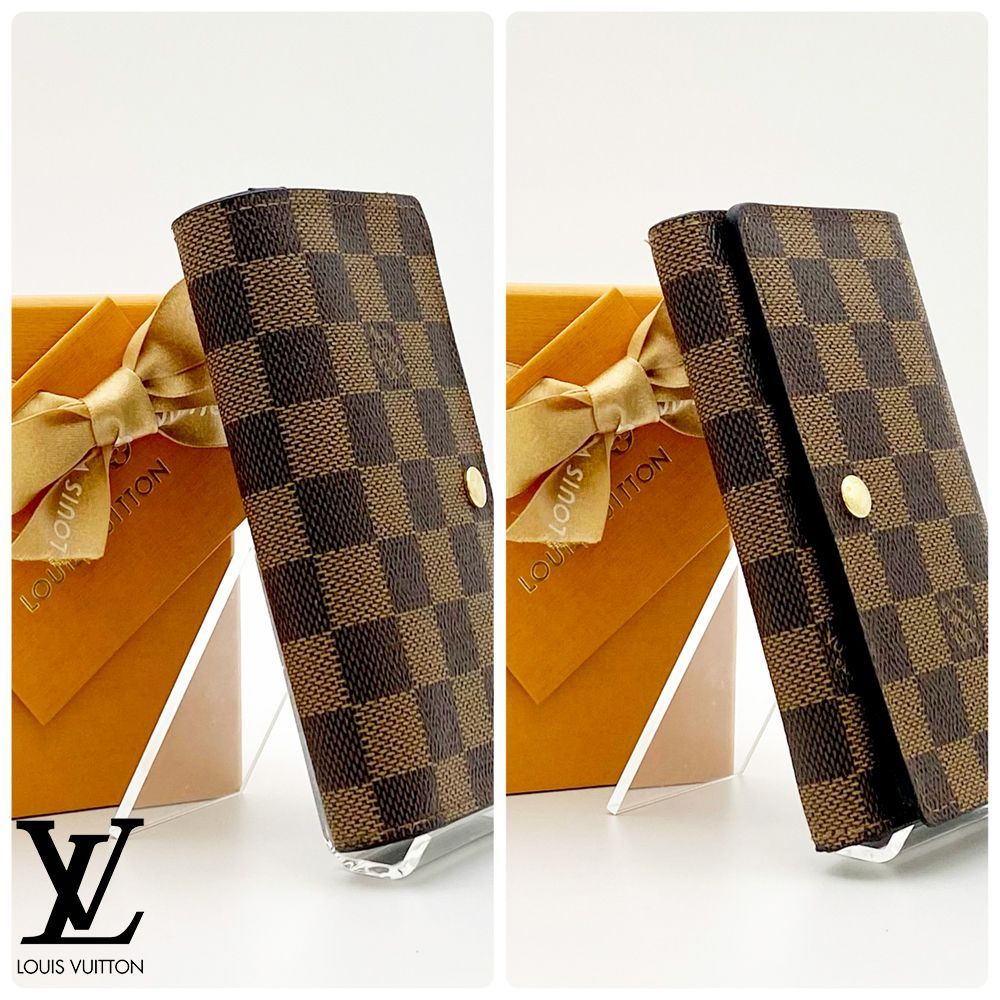 極美品】ルイヴィトン LOUIS VUITTON ダミエ ポルトモネ ビエ
