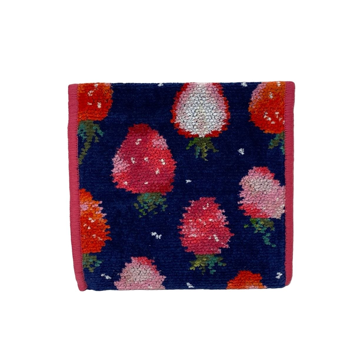 FEILER(フェイラー) ポーチ - ネイビー×レッド×マルチ ストロベリー