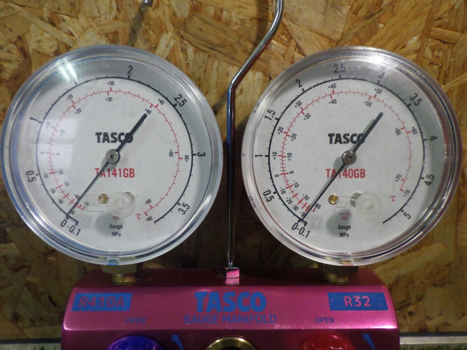 ДД【中古】イチネンTASCO マニホールド R410A/R32 やや傷や汚れあり ДД【中古】イチネンTASCO マニホールド R410A/R32 やや傷や汚れありの