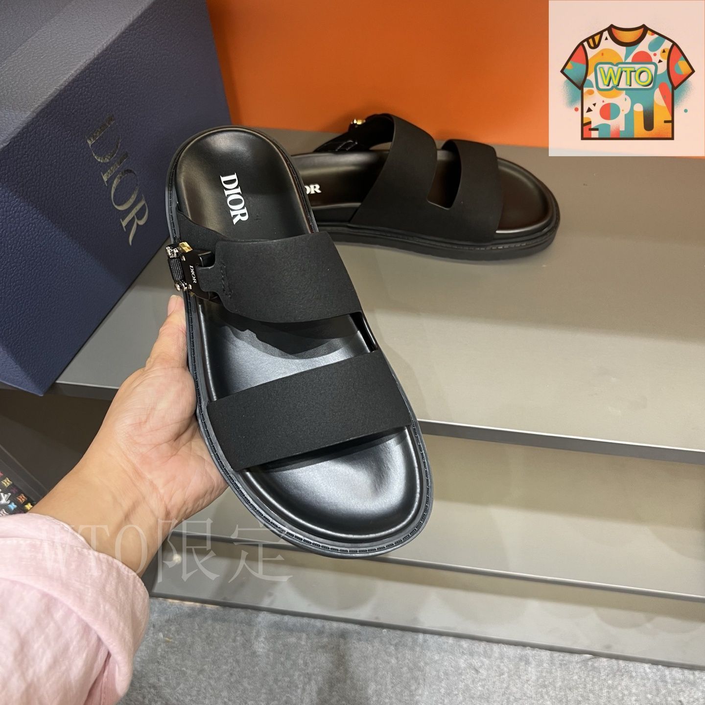 【★国内発送★】DIOR H-Town サンダル 4色展開☆希少限定 DIOR スーパーコピー サンダル H-TOWN