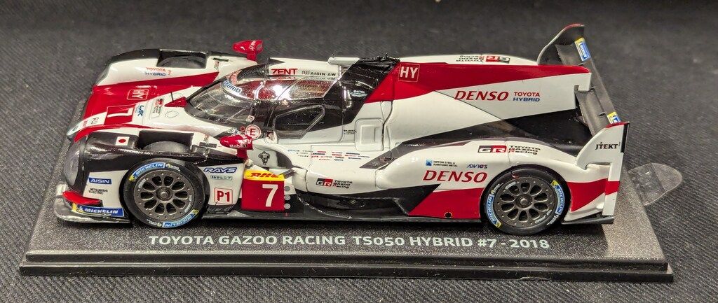 Spark model 1|43 TOYOTA TS050 HYBRID No.7 TOYOTA GAZOO Racing 2nd 24H Le Mans