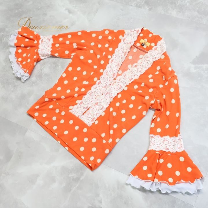 レース オレンジ系