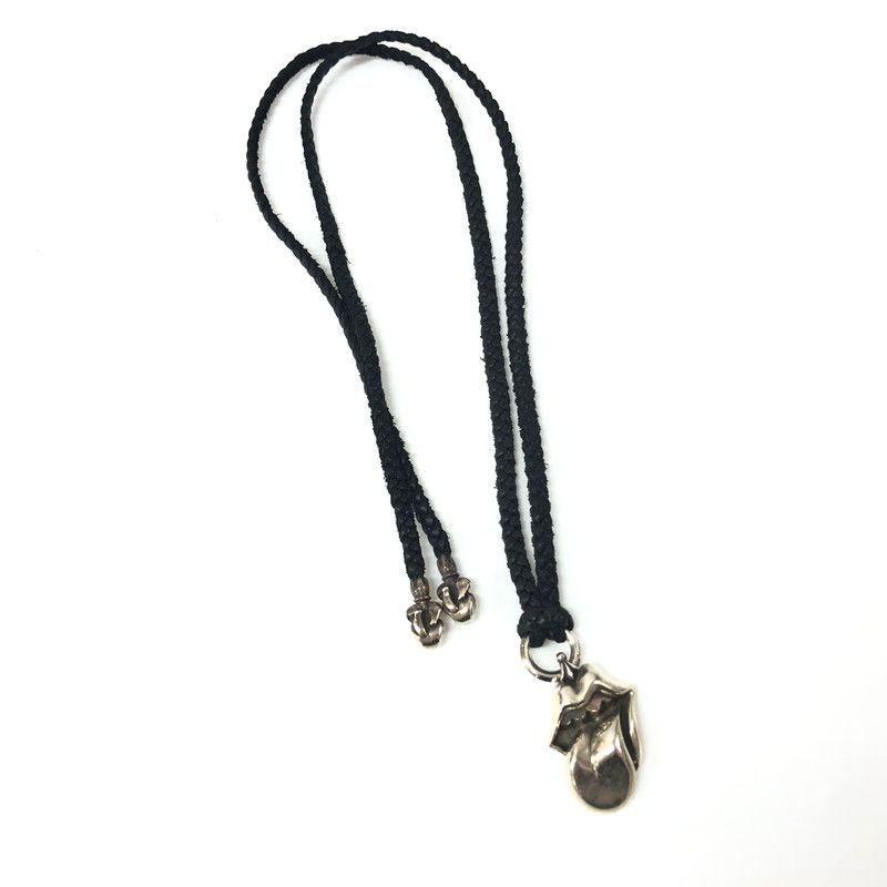 CHROME HEARTS クロムハーツ THE ROLLING STONES LIPS PENDANT ローリングストーンズ リップ タン ネックレストップ シルバー 190-240519-tk-1-tei