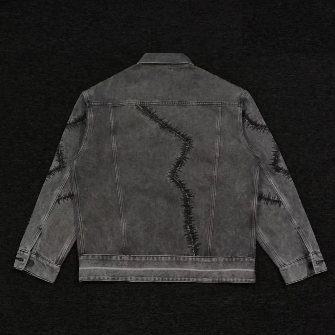 GALLERY DEPT. Distressed Denim Jacket