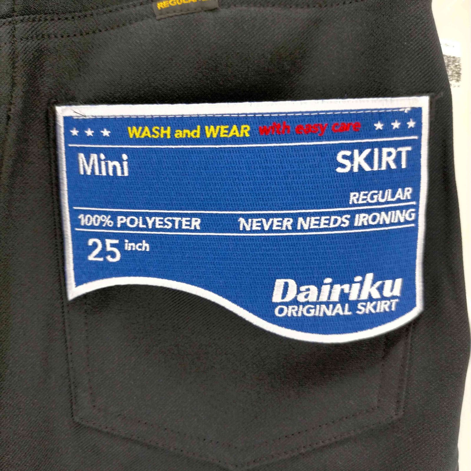 ダイリク DAIRIKU 23SS Polyester Mini Skirt レディース 25 - メルカリ